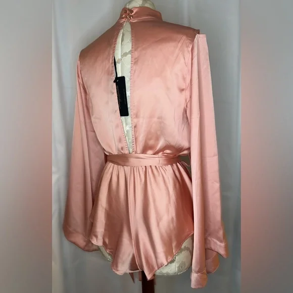 NWT Honey Birdette Blush Melissa Romper Small discontinued color - Picture 4 of 7